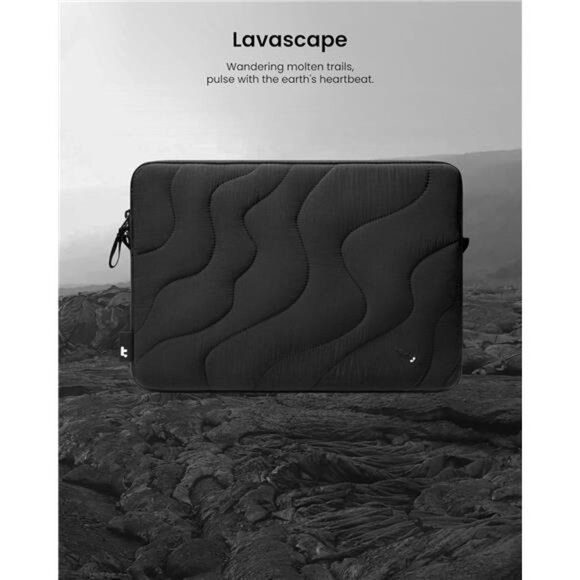 360 Protective Puffy Laptop Sleeve for 14-inch MacBook Pro M4/M3/M2/M1 - Picture 3 of 7
